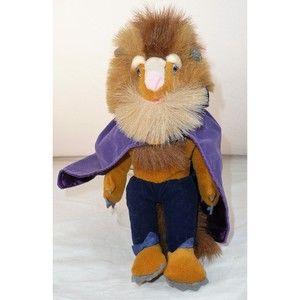 Disney Mini Bean Bag Beauty & The Beast Plush Stuffed Animal Toy Vintage Cape